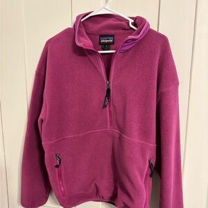 Patagonia Synchilla Magenta Fleece Jacket